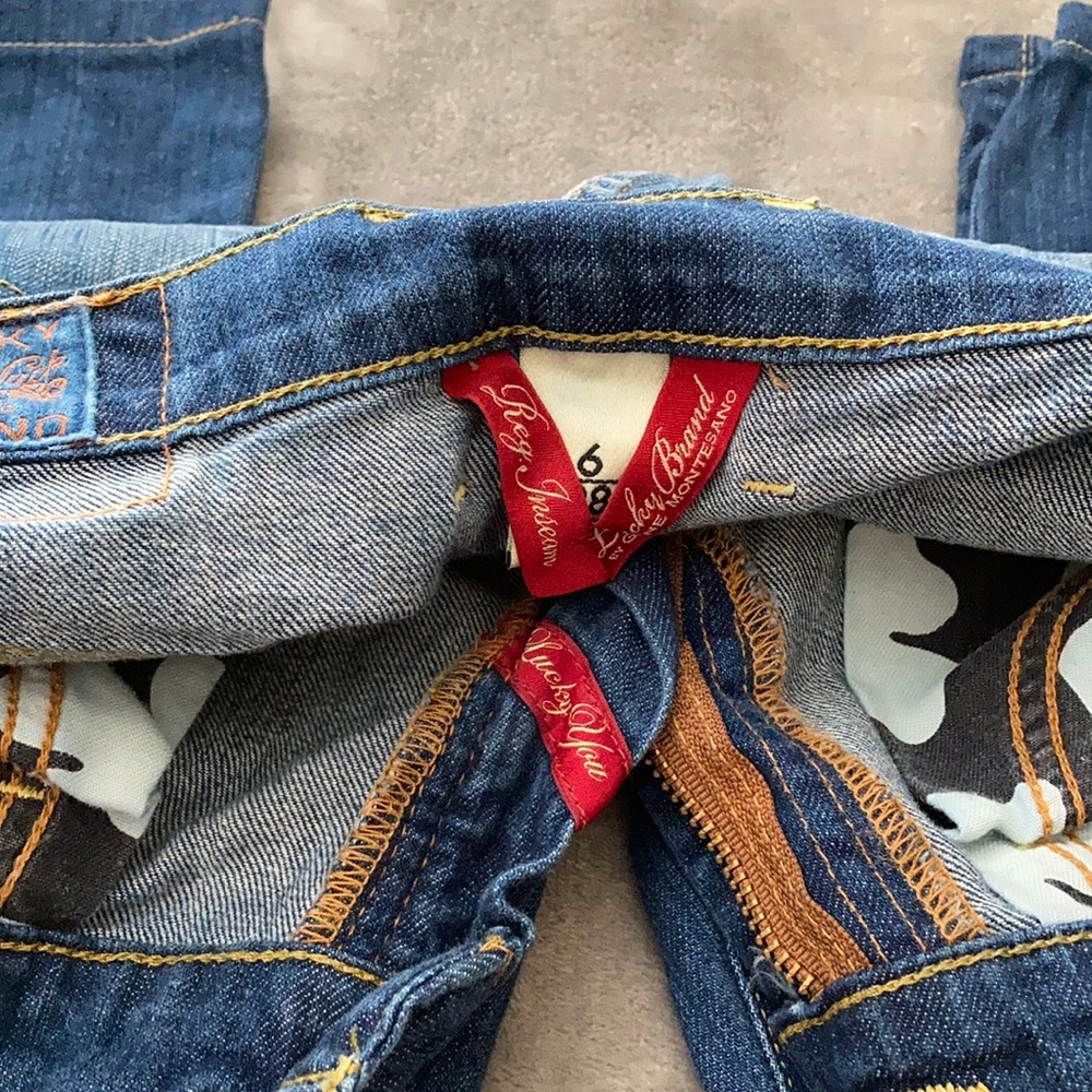 Lucky Brand Classic Rider jean size 6/28 waist
